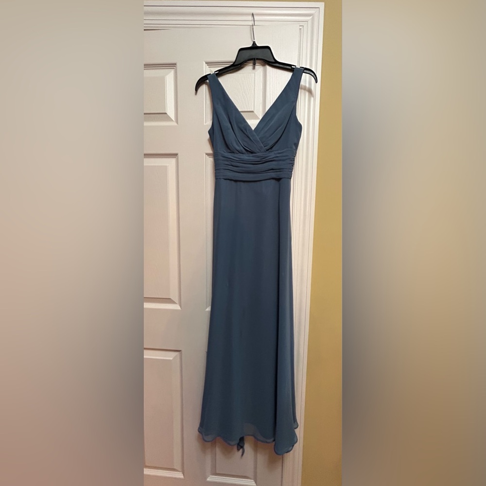Elegant Blue Evening Dress
